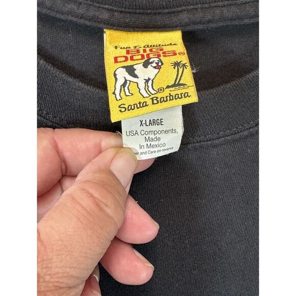 Big Dog Shirt Adult Extra Large Black Star Wars Parody Sith Funny Humor - Picture 8 of 10